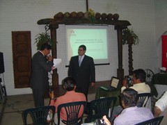 CMAC ICA - Rol Social de las Cajas Municipales -  realizado 14 de Octubre 2010 en el -Hotel El Carmelo- como parte del XXI Aniversario de vida institucional.