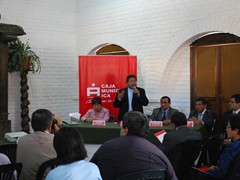 CMAC ICA - Rol Social de las Cajas Municipales -  realizado 14 de Octubre 2010 en el -Hotel El Carmelo- como parte del XXI Aniversario de vida institucional.