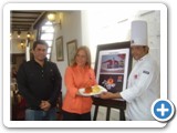 Plato de bandera, exquisito 