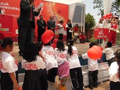 CMAC ICA lanza su producto - Mi Ahorrito - dirigido a promover, apoyar y fomentar la practica de la cultura del ahorro en nuestros niños - Esto como parte de las celebraciones por su XXI Aniversario. 