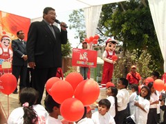CMAC ICA lanza su producto - Mi Ahorrito - dirigido a promover, apoyar y fomentar la practica de la cultura del ahorro en nuestros niños - Esto como parte de las celebraciones por su XXI Aniversario. 
