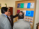 
Visita del C.N.A. a los distintos ambientes de la F.I.I. de la U.N.M.S.M.