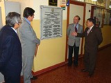 
Visita del C.N.A. a los distintos ambientes de la F.I.I. de la U.N.M.S.M.