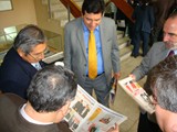 
Visita del C.N.A. a los distintos ambientes de la F.I.I. de la U.N.M.S.M.