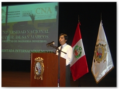 La Voluntad: Tema de alumnno de la Facultad de Ingeniería Industrial de la UNMSM