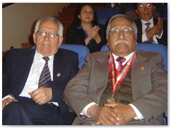 Artifices de la Acreditación del CNA,  en mención especial durante la ceremonia de Acreditación en la UNMSM
